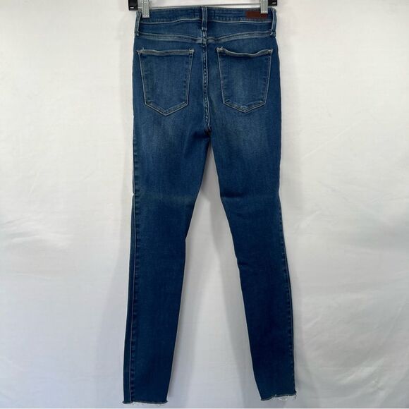 Abercrombie & Fitch Simore High Rise Blue Skinny Jeans 0689 - Picture 6 of 12